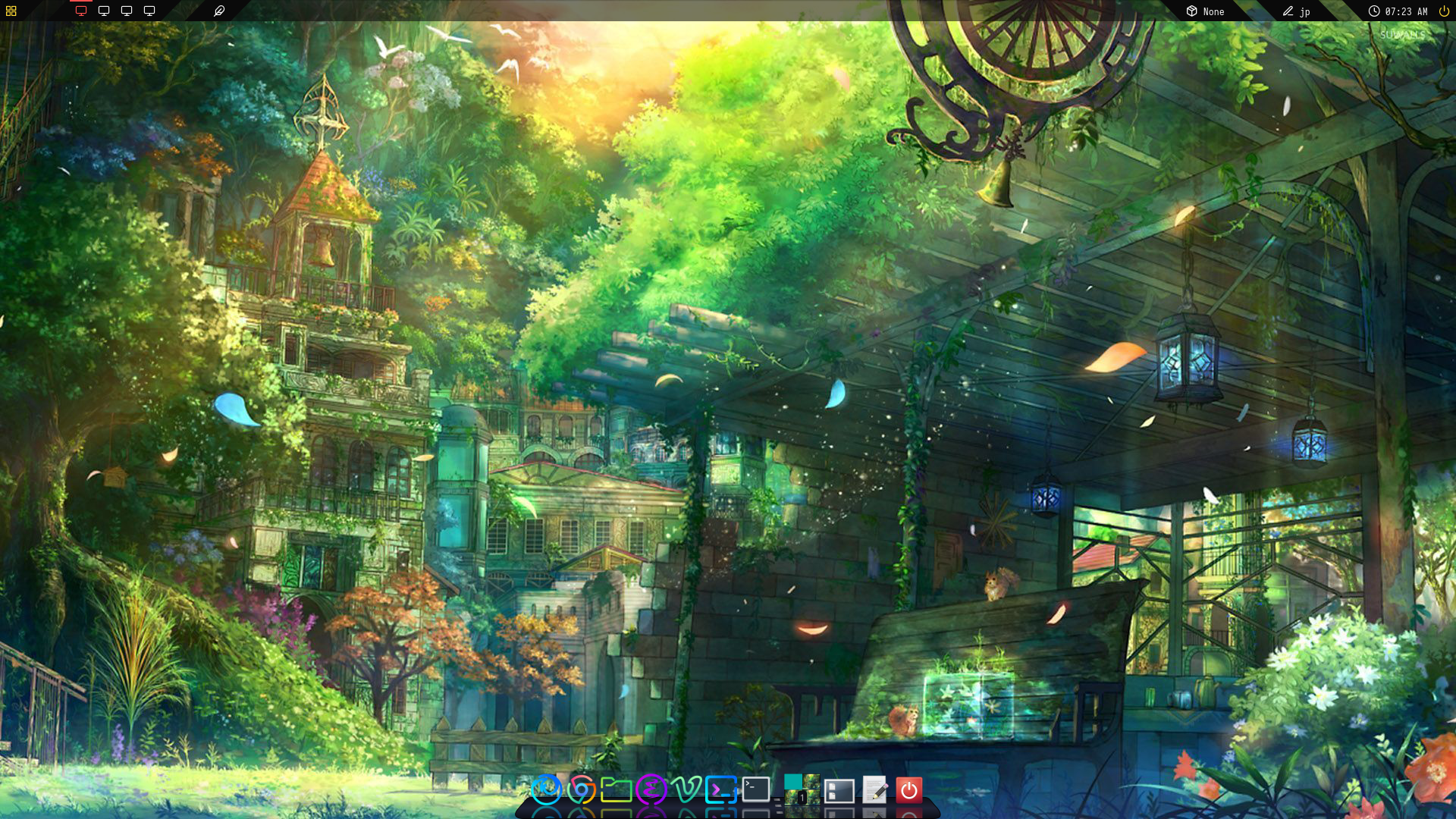 PCのデスクトップ環境を自作した画像その3です