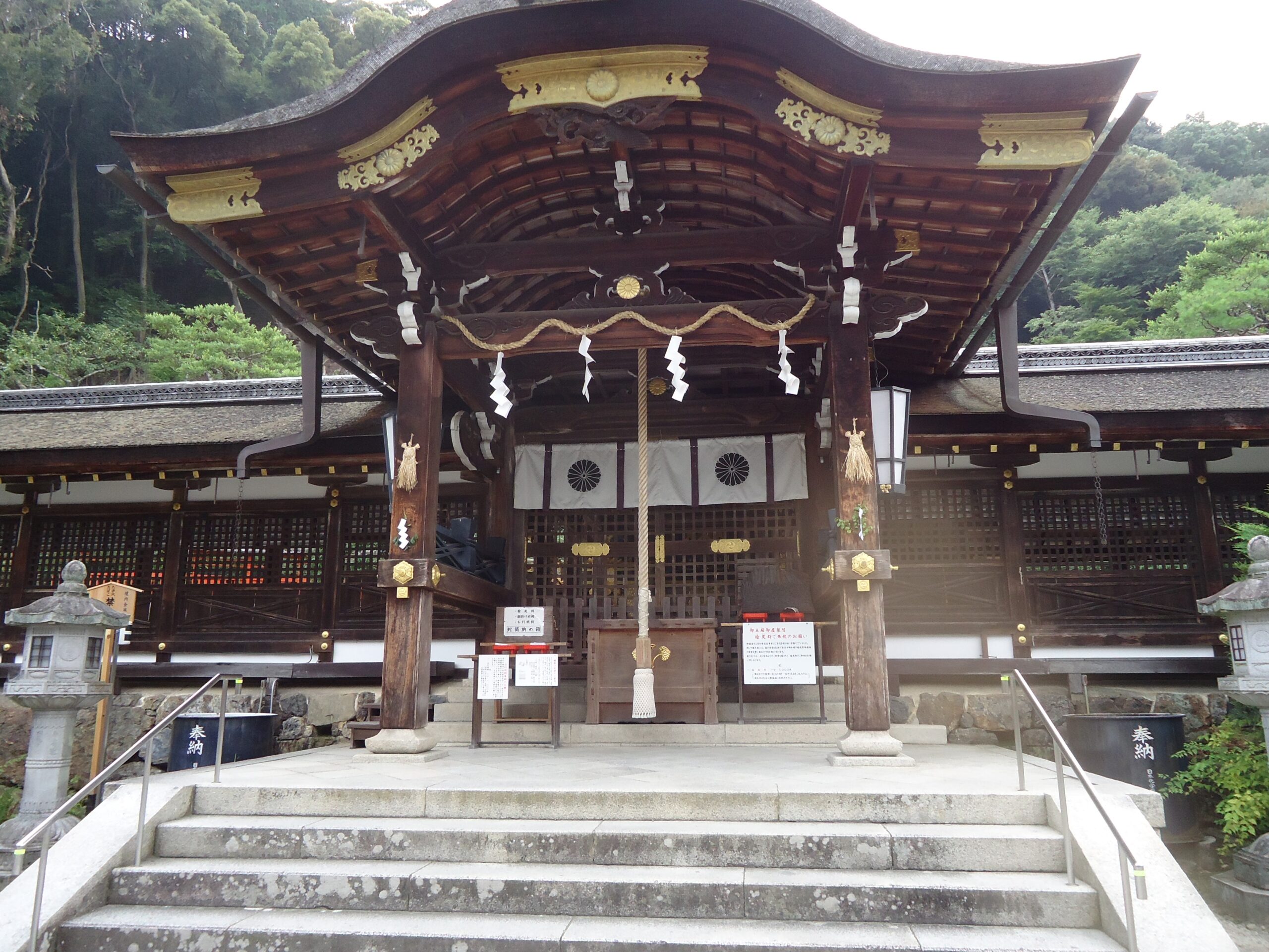 松尾大社のお賽銭の画像です